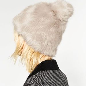 Zara Faux Fur Hat